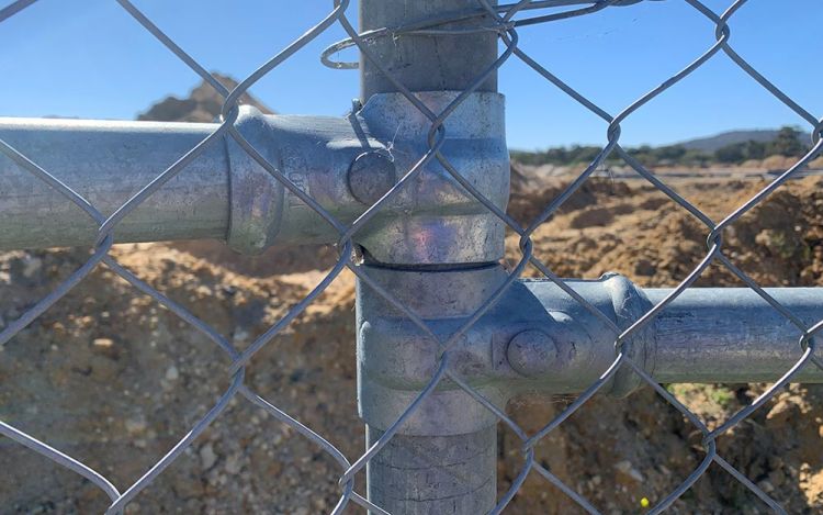 Security fence fittings