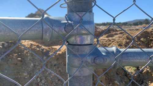 Security fence fittings